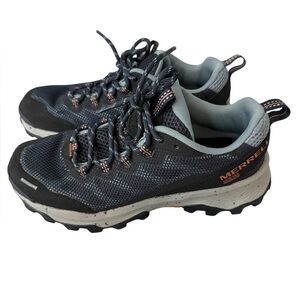 Merrell Speed Strike Gore-Tex Navy Blue Hiking Shoes US 7
